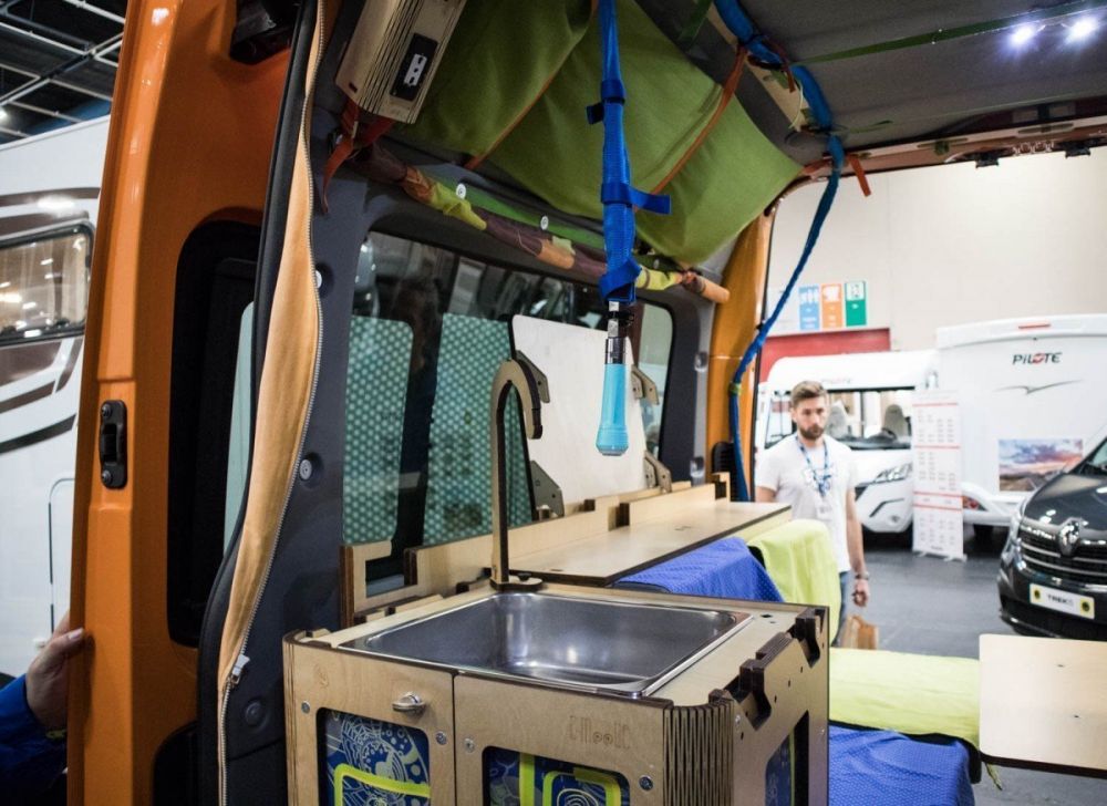 Sistema modulare S-Moove alla fiera A Tutto Camper 2019 a Torino