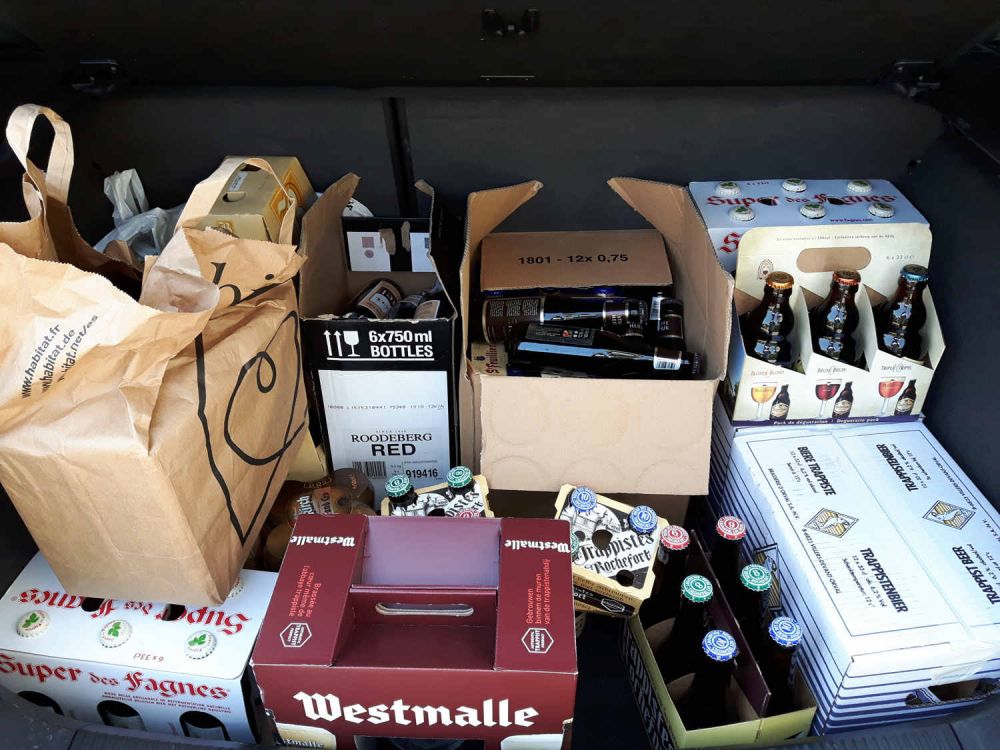 Le ultime birre acquistate come souvenir da Anna del blog Un viaggio per capello