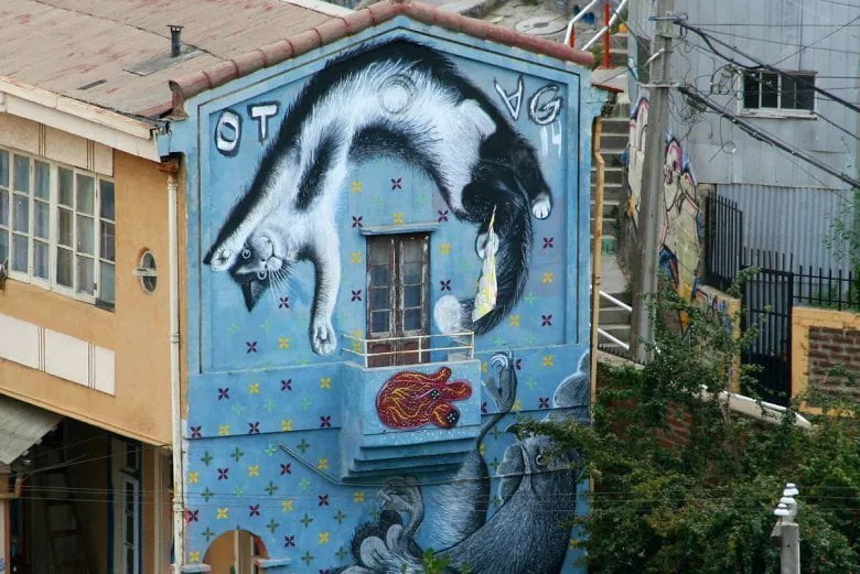 Street art a Valparaiso
