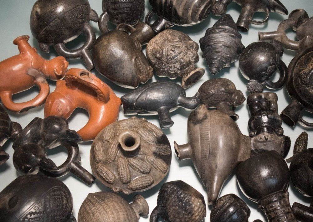 Vasi indigeni al Castello d’Albertis Museo delle Culture del Mondo