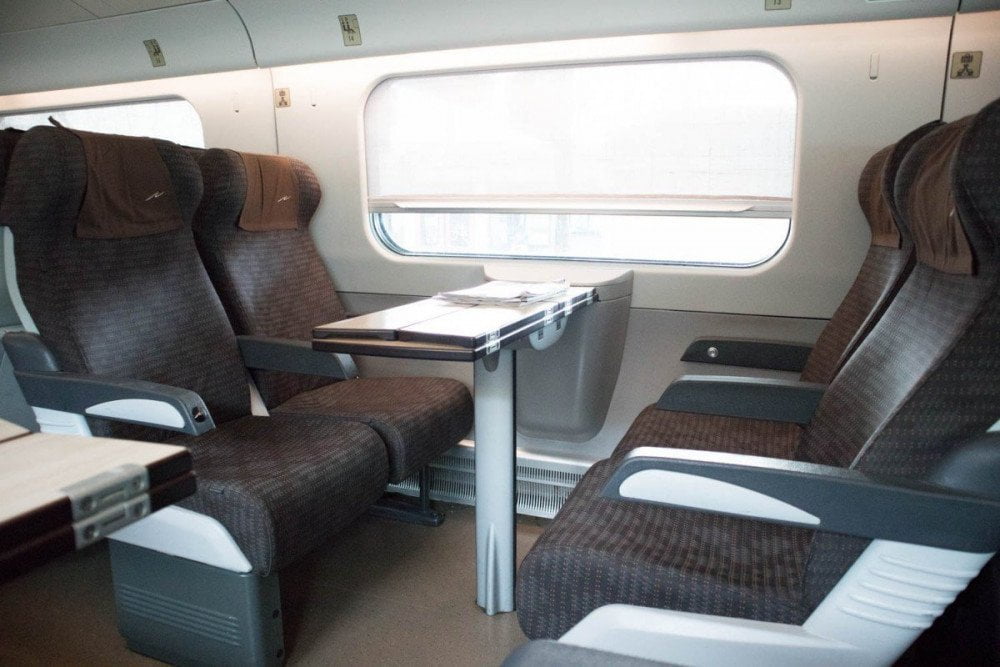 Recensione seconda classe treno Frecciargento Trenitalia