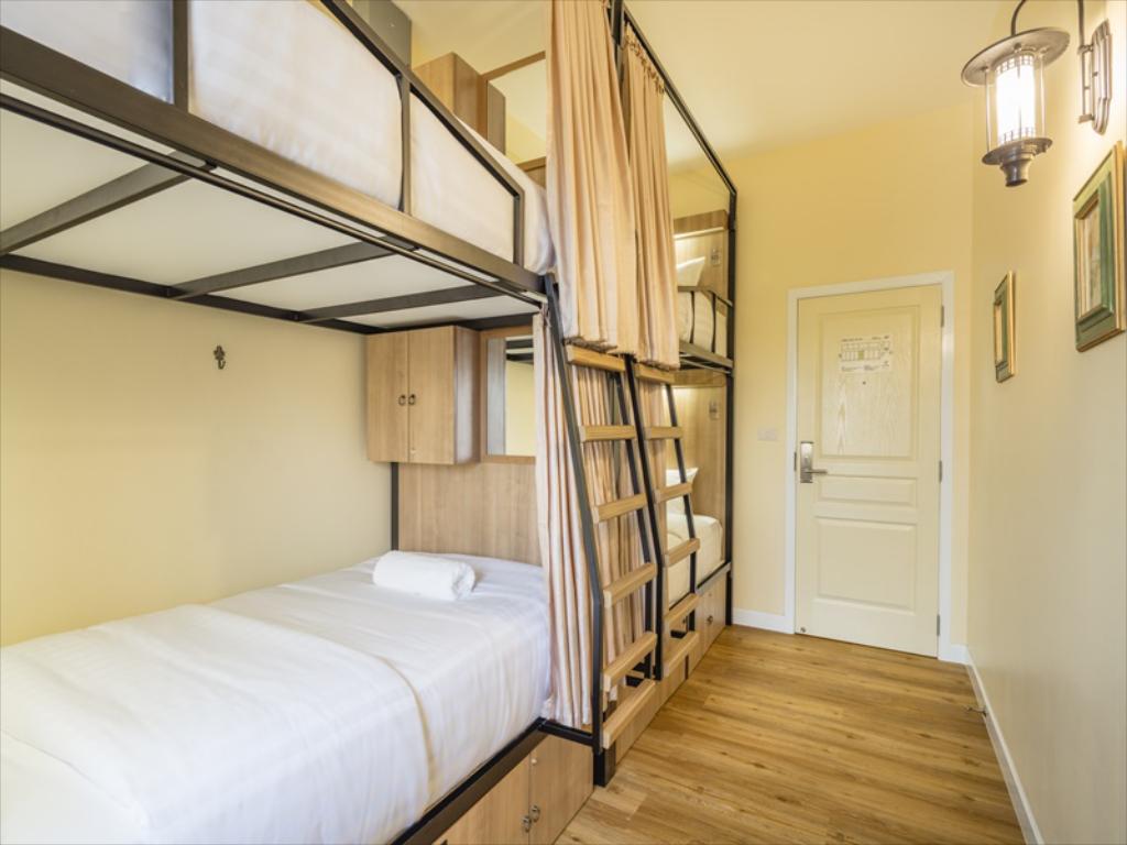 Camerata dell'ostello Vivit Hostel di Bangkok